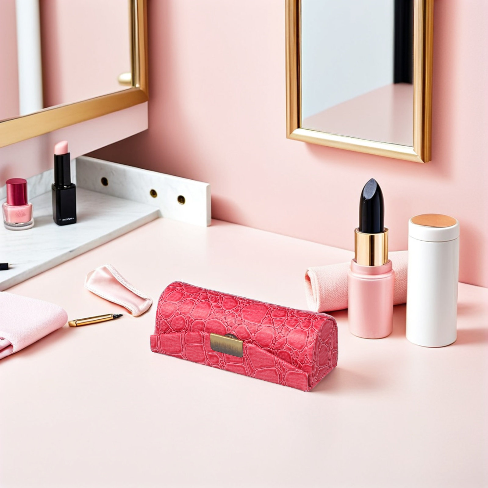 Étui à rouge à lèvres en PU, é - Lip Balm avis et prix