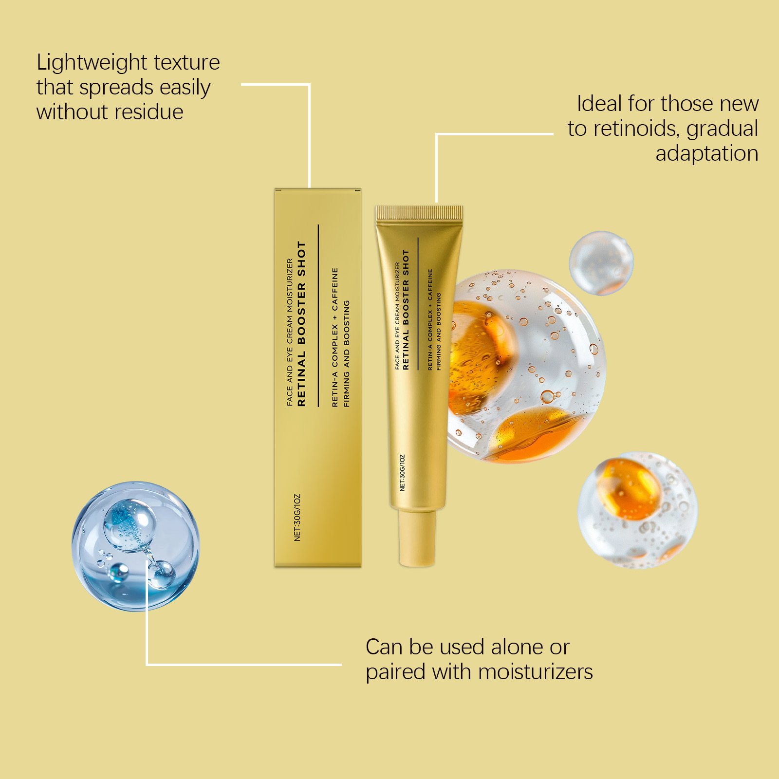 Crème raffermissante au rétino - Retinol Cream avis et prix