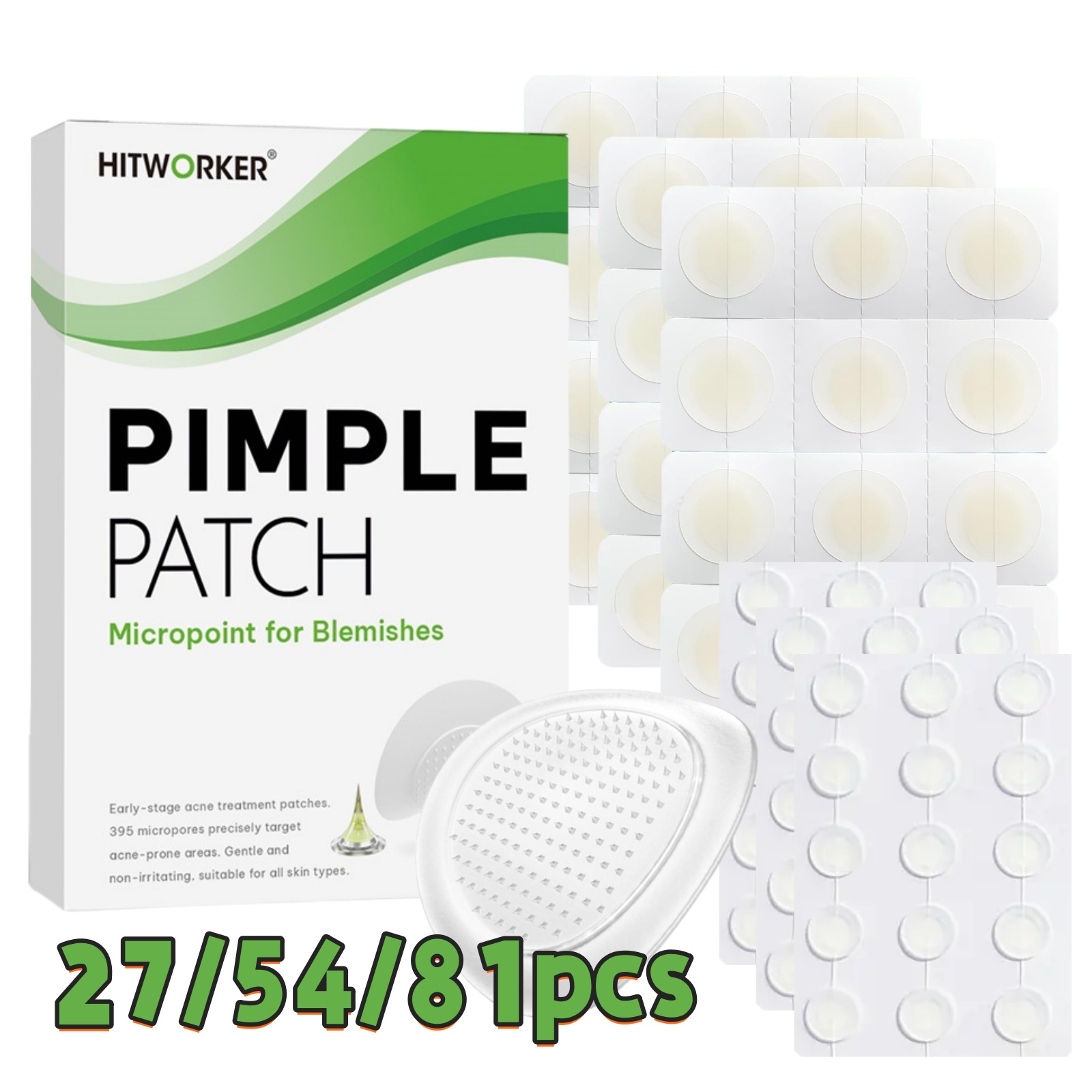 27/54/81 pièces patchs d'acné  - Face Moisturizer avis et prix