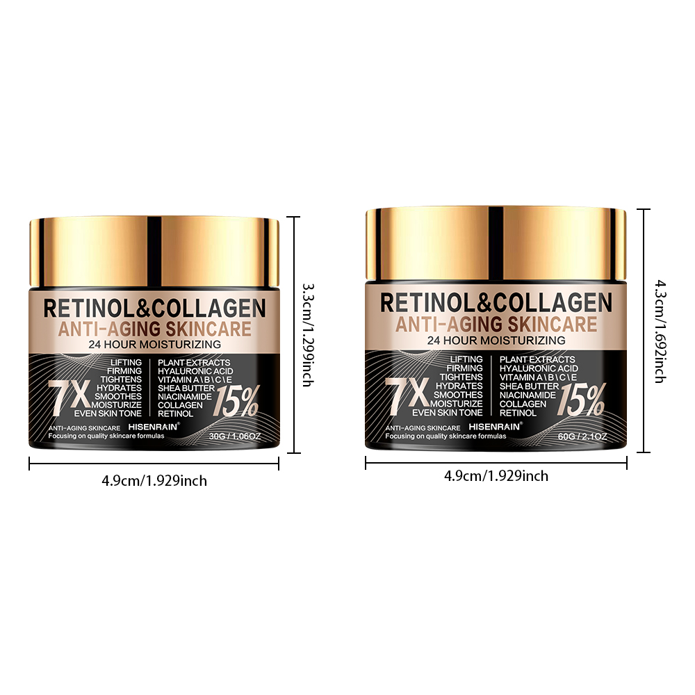 HISENRAIN 2pcs Crème au rétino - Retinol Cream avis et prix